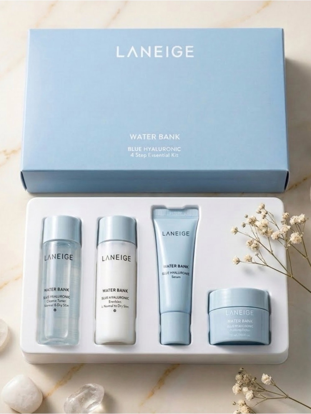 LANEIGE Water Bank Hydration Set -Great for Travel
